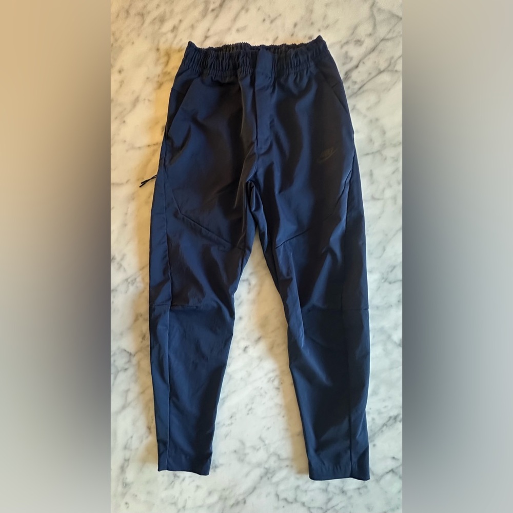 Nike Tech Woven Pants - Size Men's Small in Navy